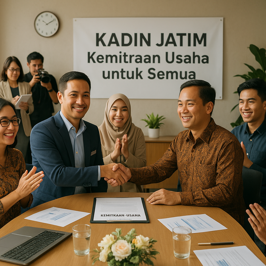 Kadin Jatim Dorong Kemitraan Usaha Pelaku Ekonomi dari Berbagai Latar Belakang