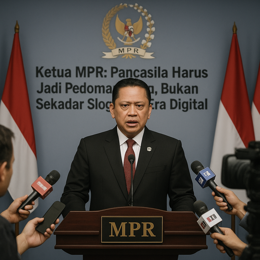 Ketua MPR: Pancasila Harus Jadi Pedoman Nyata, Bukan Sekadar Slogan di Era Digital