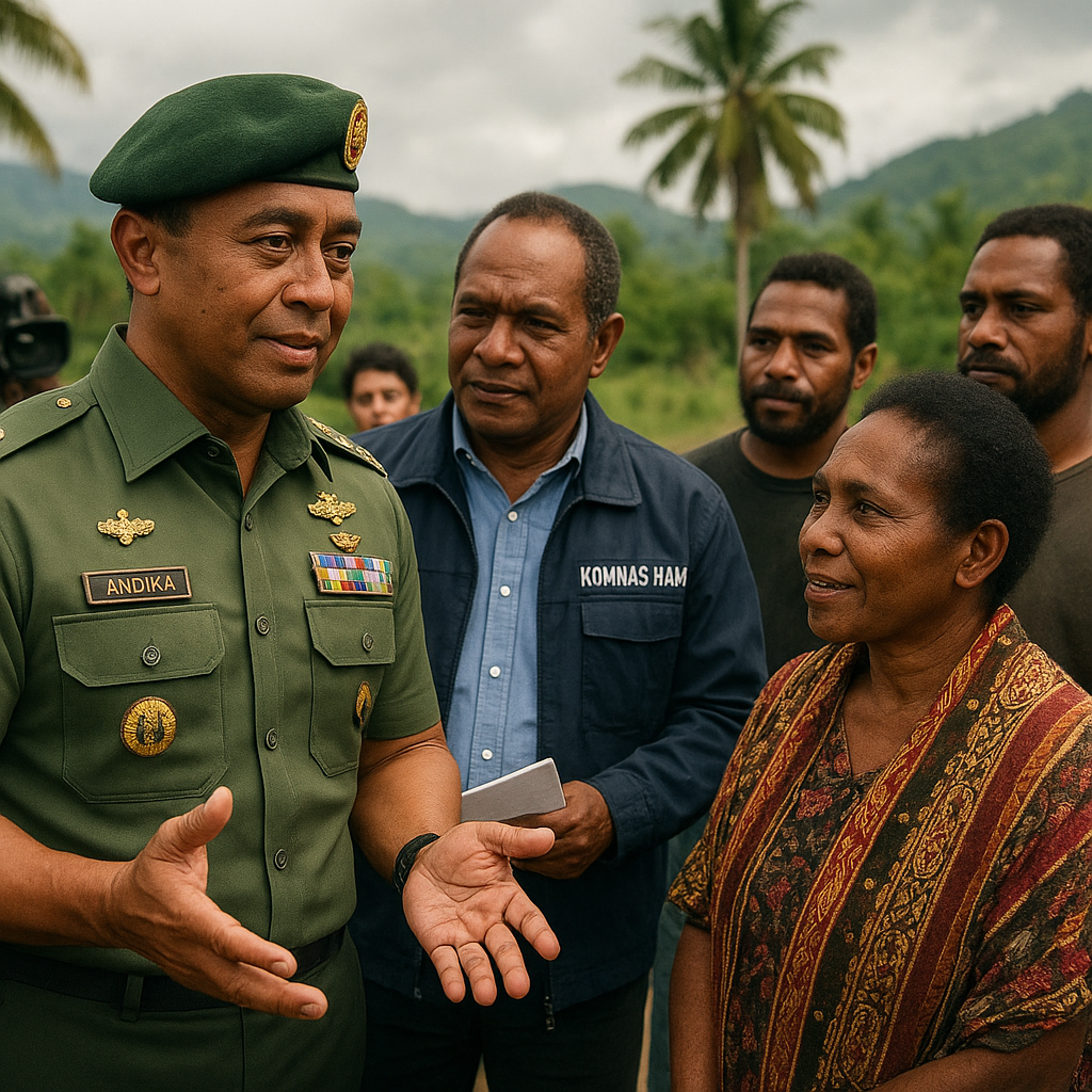 Operasi Keamanan di Papua Fokus pada Pendekatan Humanis dan Dialog, Pangdam Tegaskan Tanpa Kekerasan