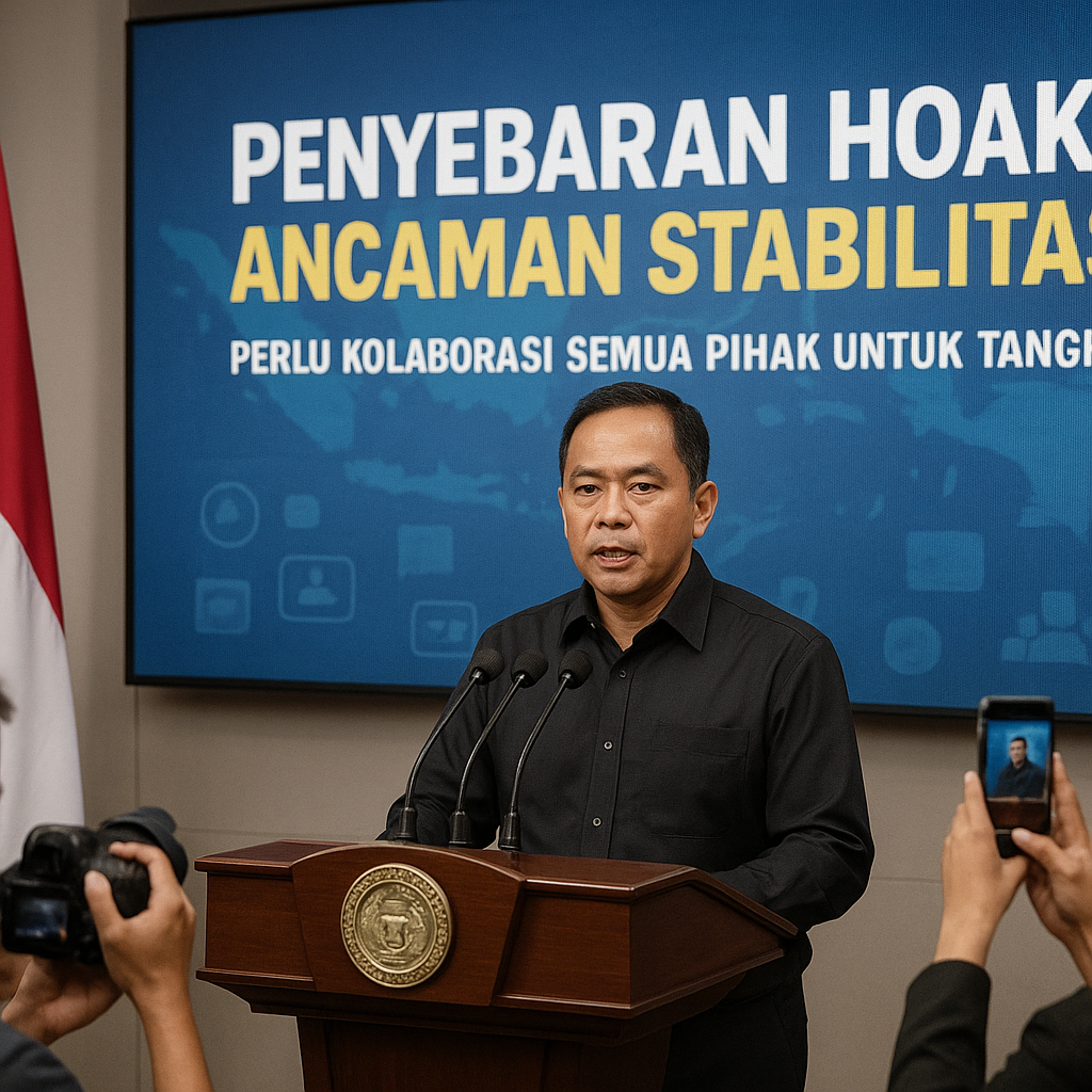 BIN: Penyebaran Hoaks Ancaman Stabilitas, Perlu Kolaborasi Semua Pihak untuk Tangkal
