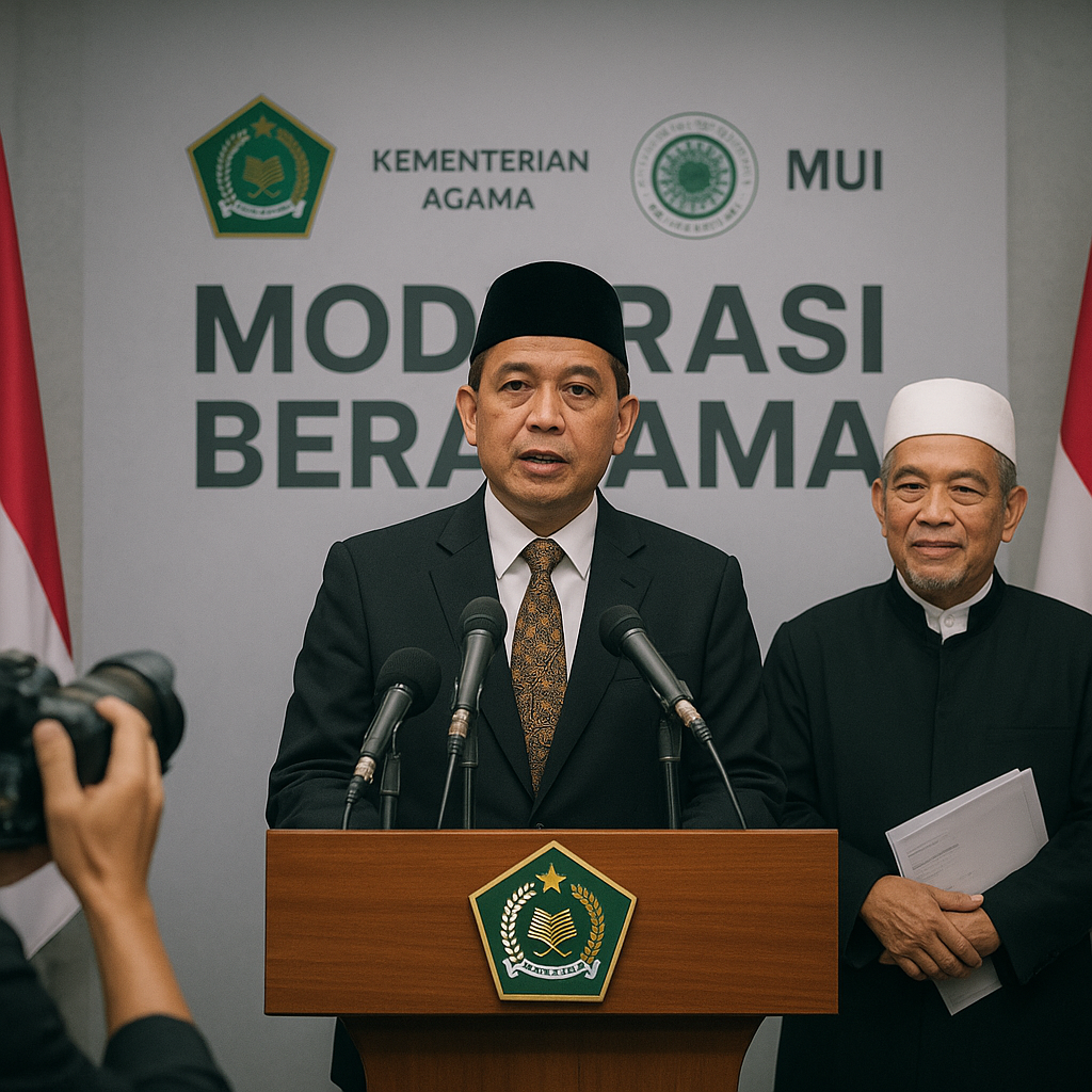 Menteri Agama Dorong Fatwa MUI Tentang Moderasi Beragama sebagai Pedoman Hidup Berbangsa