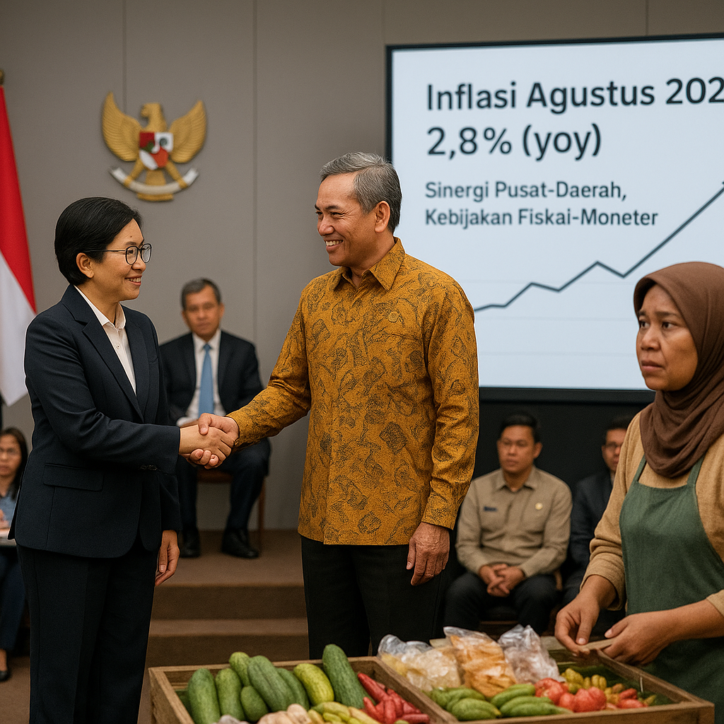 Inflasi Terkendali Berkat Sinergi Pusat dan Daerah, Ekonomi Mulai Menggeliat