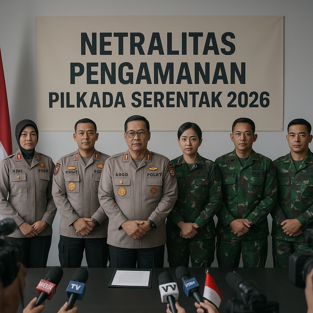 Polri dan TNI Tegaskan Netralitas dalam Pengamanan Pilkada Serentak