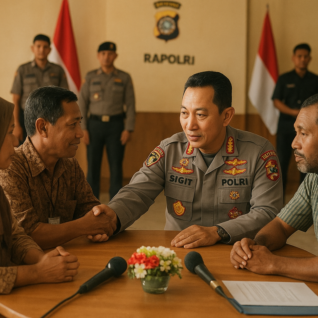 Kapolri Instruksikan Pendekatan Humanis dalam Penanganan Konflik Sosial