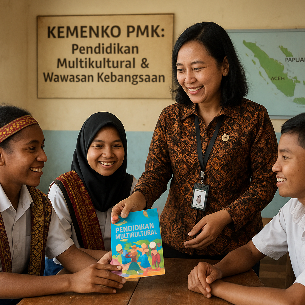 Kemenko PMK Dorong Pendidikan Multikultural dan Wawasan Kebangsaan di Sekolah Daerah Rawan Konflik