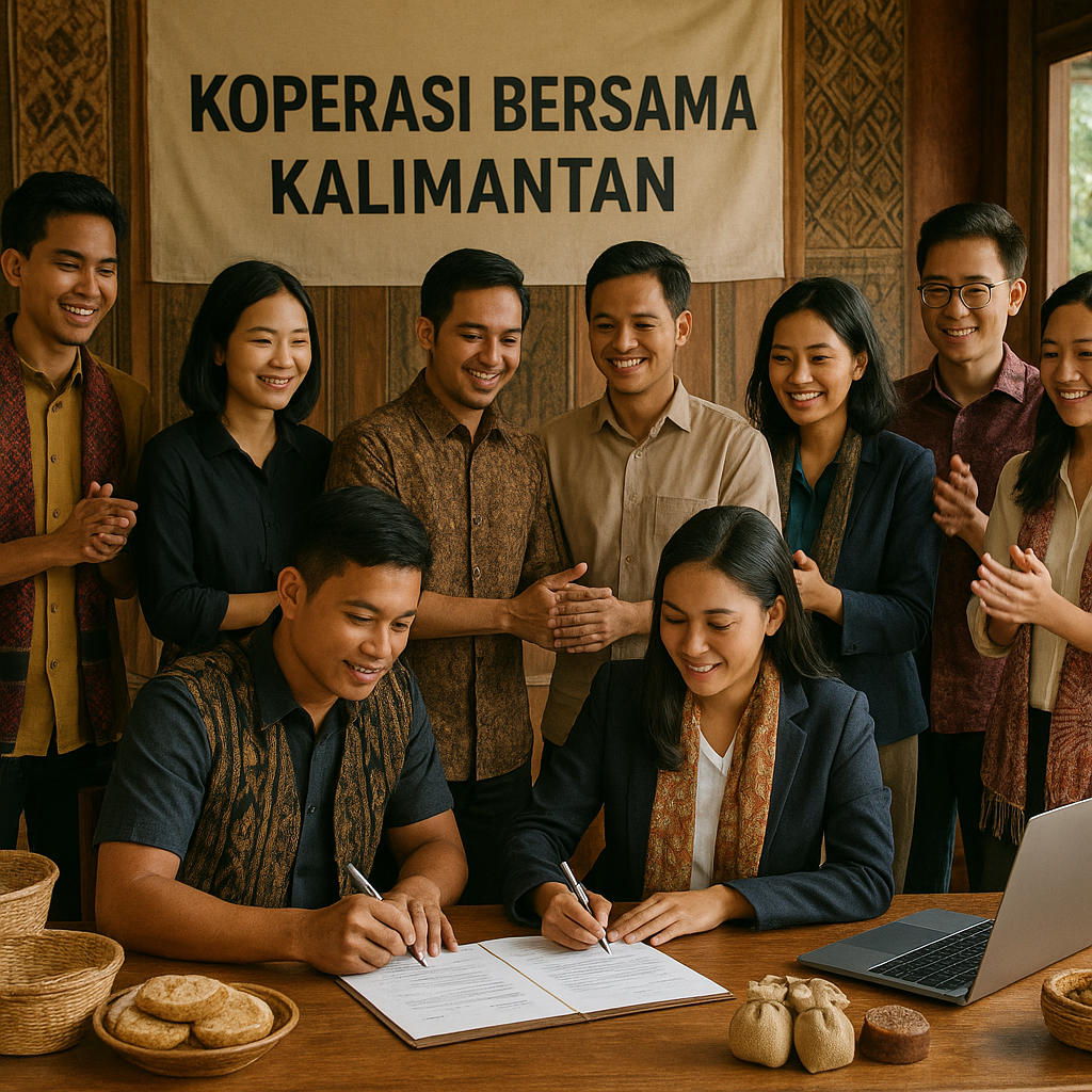 Pengusaha Muda dari Berbagai Etnis Rintis Koperasi Bersama di Kalimantan