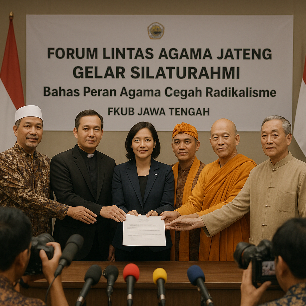 Forum Lintas Agama Jateng Gelar Silaturahmi, Bahas Peran Agama Cegah Radikalisme