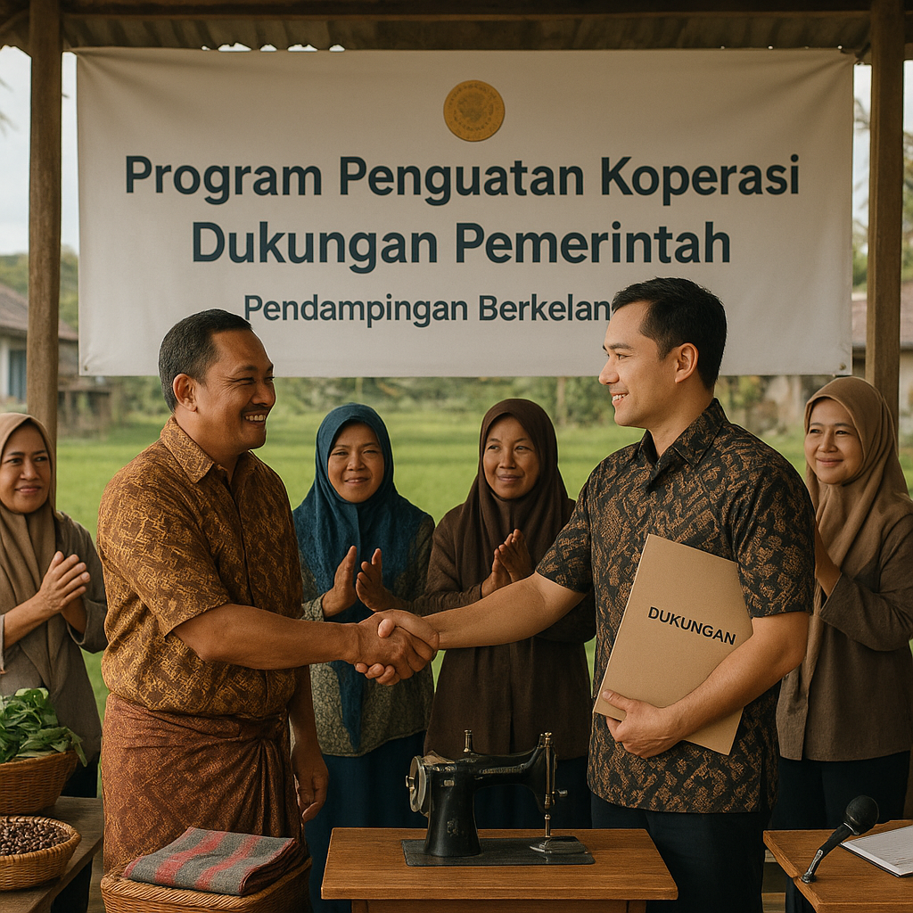 Pemerintah Dorong Koperasi di Daerah Konflik sebagai Penggerak Ekonomi dan Perdamaian