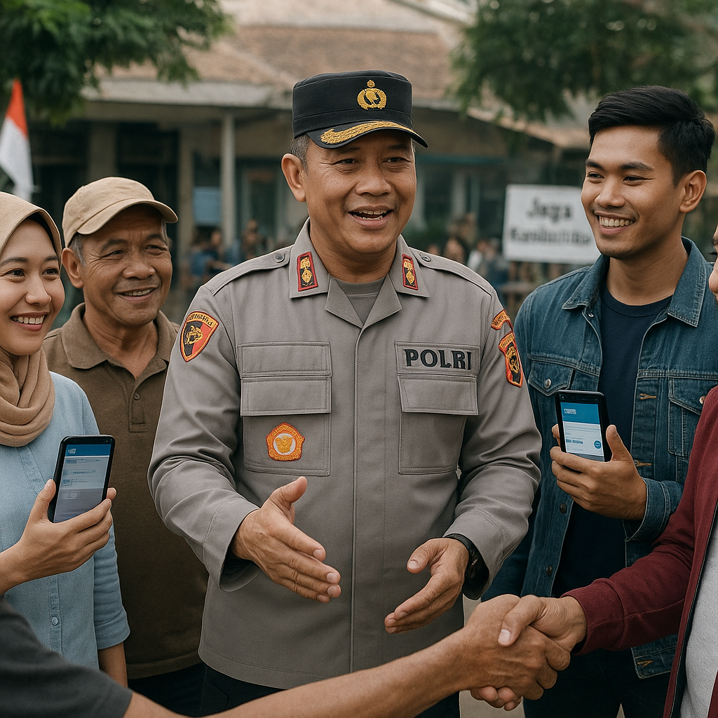 Polri Ajak Masyarakat Bersama-sama Terus Menjaga Kondusivitas, Keamanan dan Ketertiban