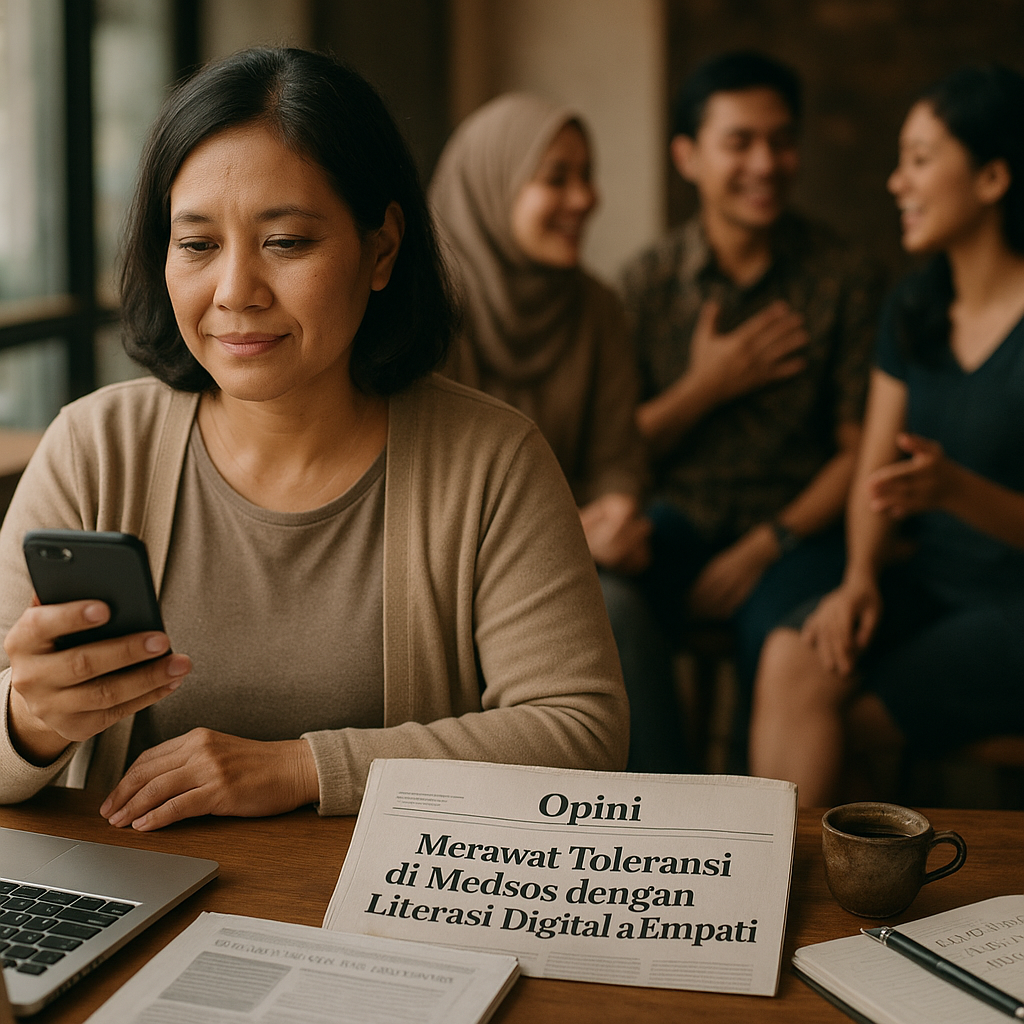 Opini: Merawat Toleransi di Medsos dengan Literasi Digital dan Empati