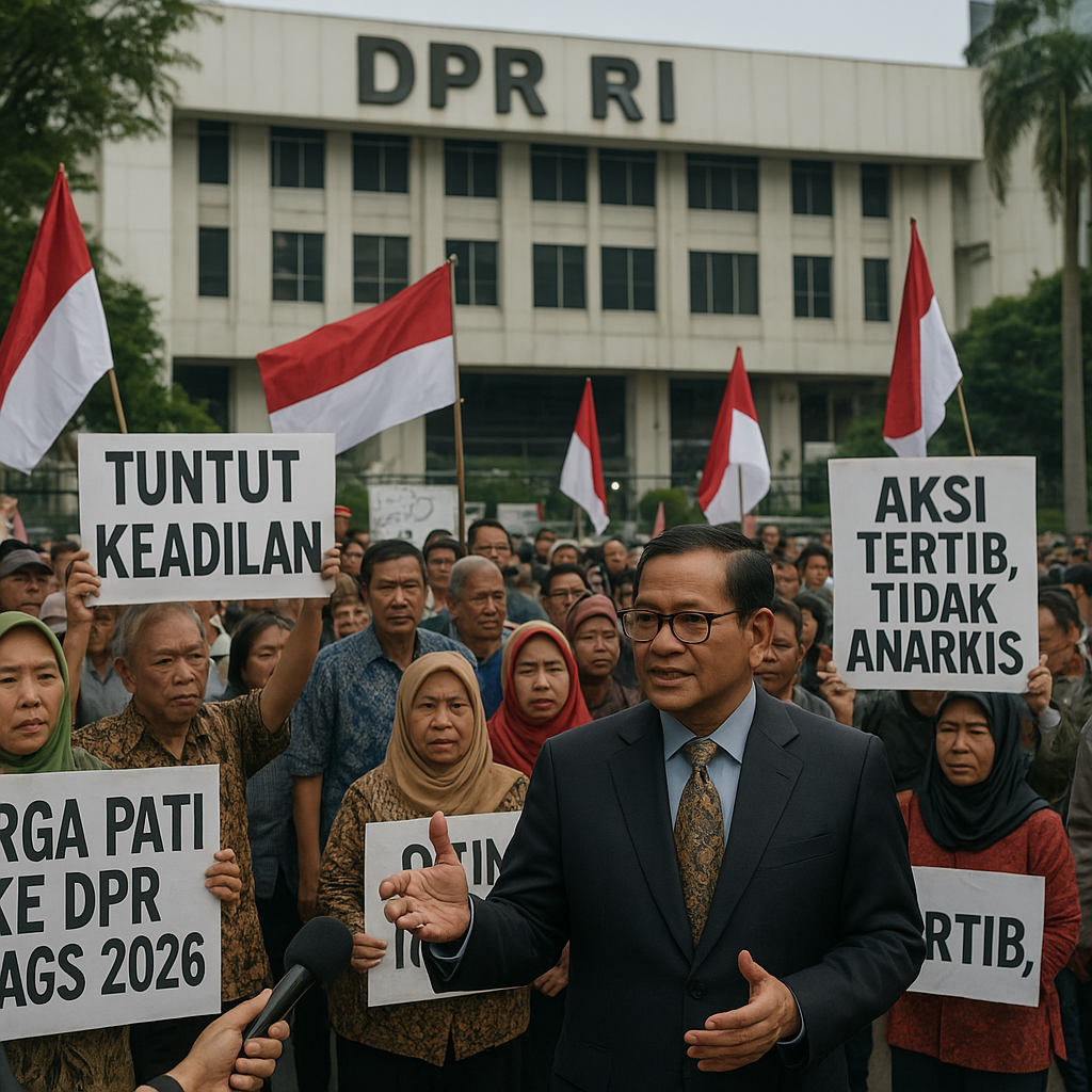 Pramono Anung Persilakan Warga Pati Demo di DPR 27 Agustus, Tapi Beri Satu Syarat