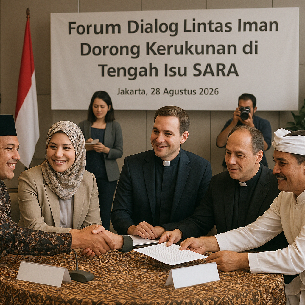 Forum Dialog Lintas Iman Dorong Kerukunan di Tengah Isu SARA