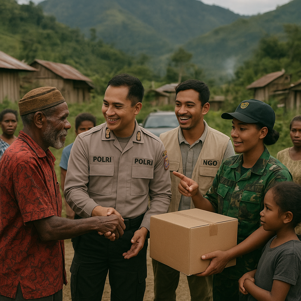 Operasi Keamanan Terpadu di Papua: Pendekatan Humanis Diutamakan