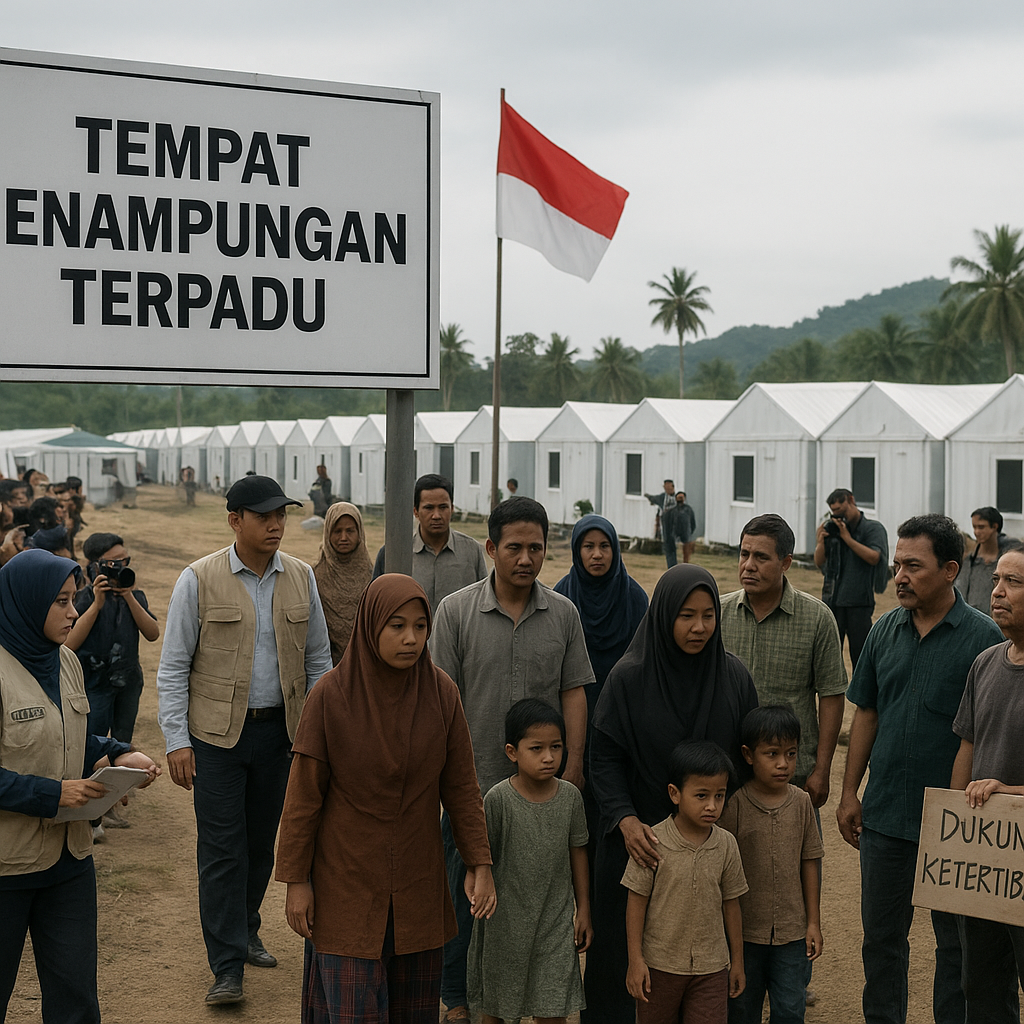 Kebijakan Baru Pengungsi Rohingya: Penempatan di Tempat Penampungan Terpadu