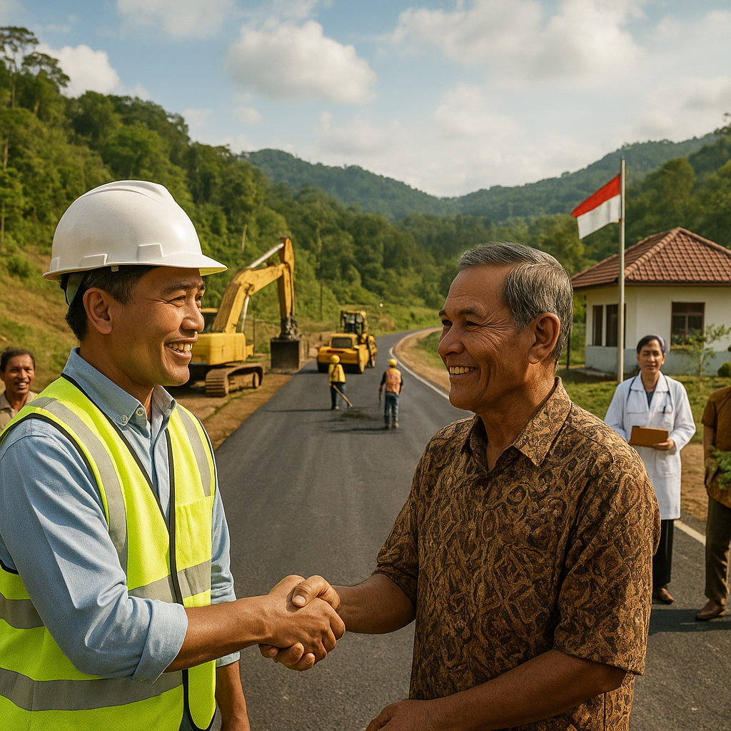 Pembangunan Infrastruktur Perbatasan Diharapkan Tingkatkan Kesejahteraan dan Kurangi Ketegangan