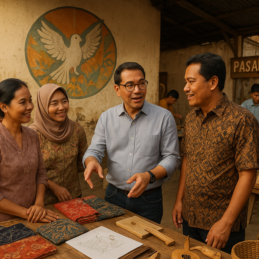 Opini: Menyemai Perdamaian di Wilayah Konflik Melalui Ekonomi Kreatif