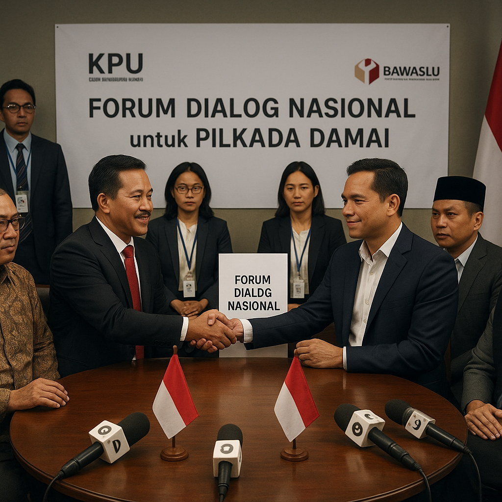 Pemerintah dan Oposisi Sepakati Forum Dialog Nasional untuk Pilkada Damai