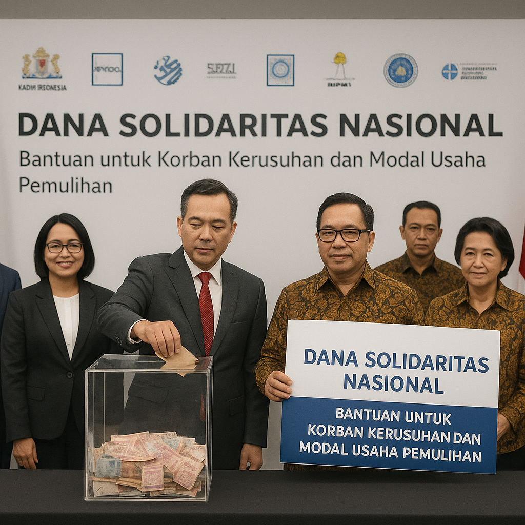 Pengusaha Kumpulkan Dana Solidaritas untuk Korban Kerusuhan dan Modal Usaha Pemulihan