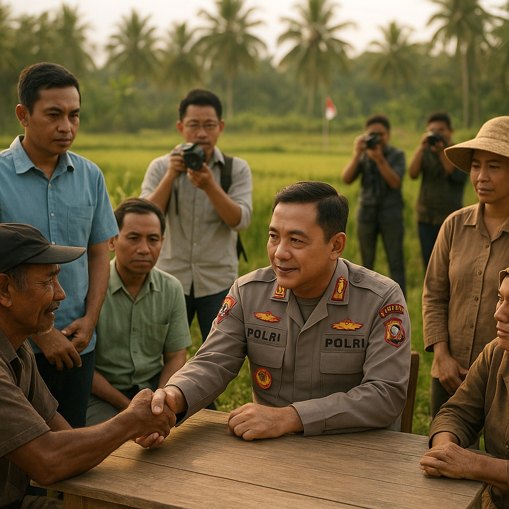 Kapolri Tegaskan Pendekatan Humanis dalam Penanganan Konflik Agraria di Sumatra