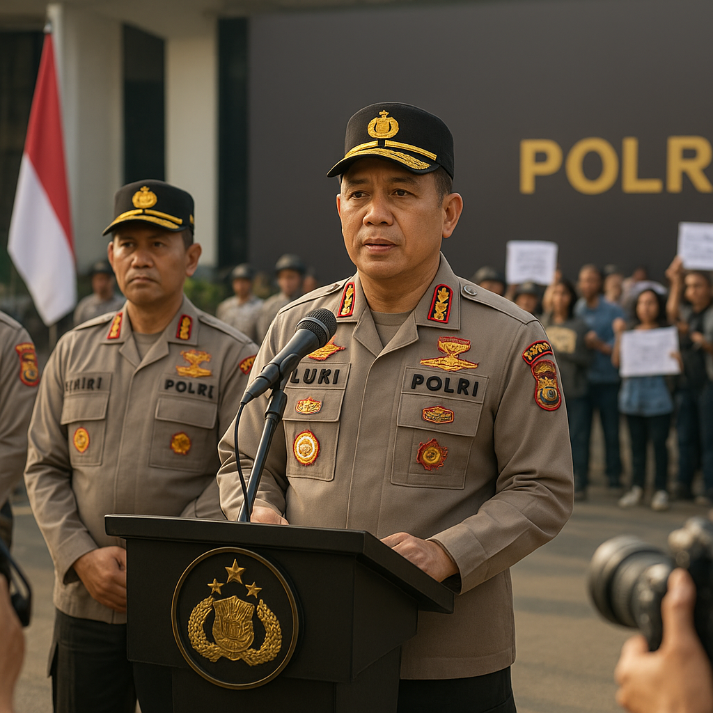 Kapolri Tegaskan Penanganan Demo Berdasarkan Proporsionalitas dan Perlindungan Warga