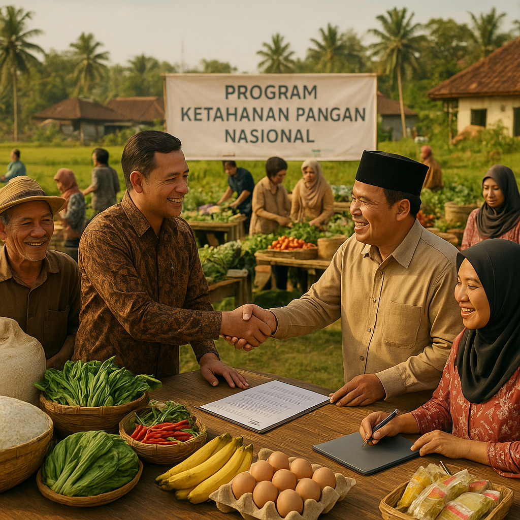 Ketahanan Pangan Nasional: dari Ancaman ke Peluang Perekat Sosial