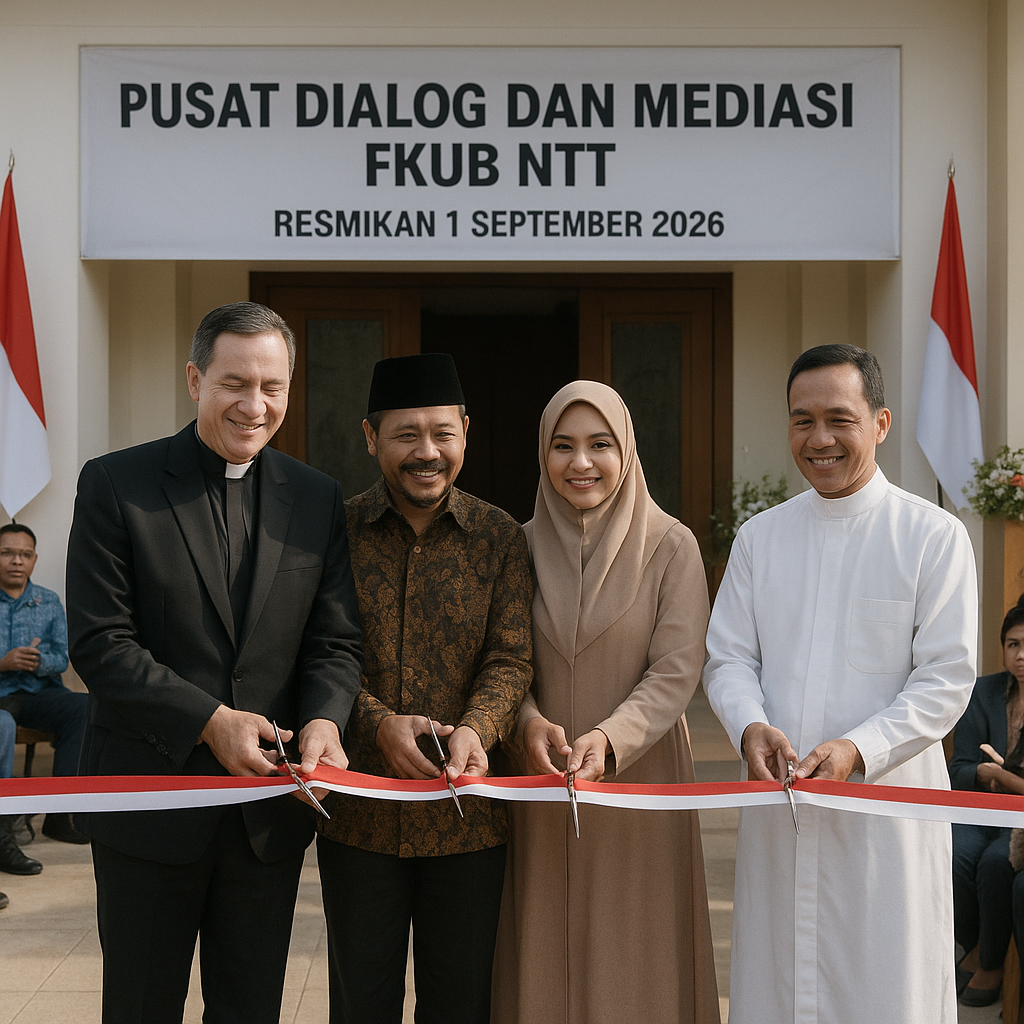 Forum Kerukunan Antar-Umat Beragama Resmikan Pusat Dialog di Kupang