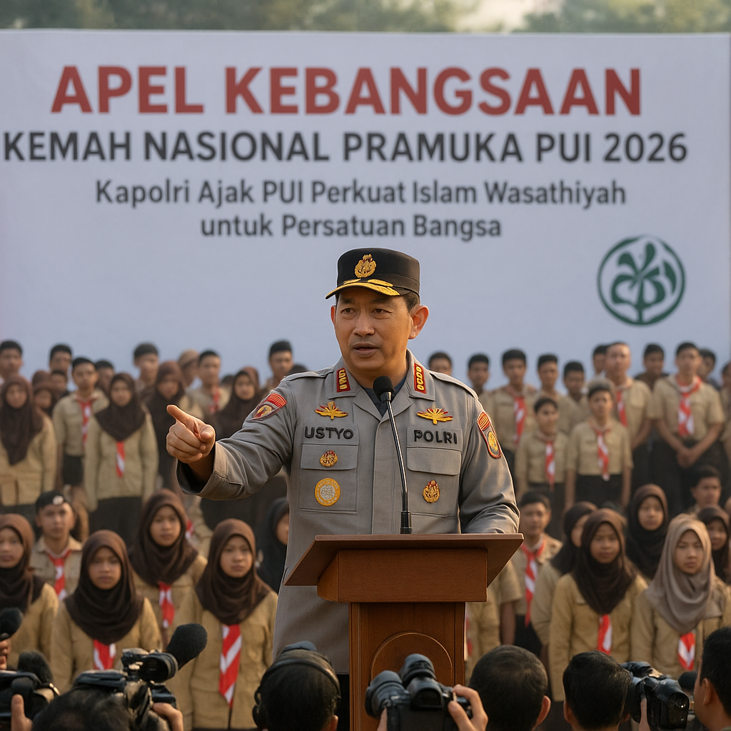 Kapolri Ajak PUI Perkuat Islam Wasathiyah untuk Persatuan Bangsa