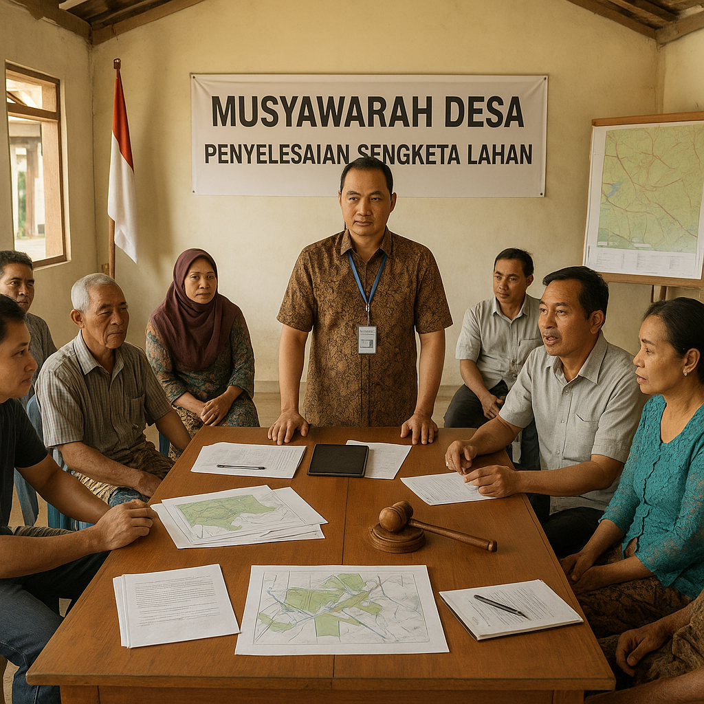 Mendagri Instruksikan Pemda Fasilitasi Musyawarah Desa untuk Selesaikan Sengketa Lahan