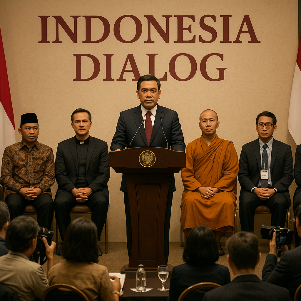 Menteri Dalam Negeri Ajak Tokoh Agama dan Masyarakat Sipil Diskusi Stabilitas Nasional