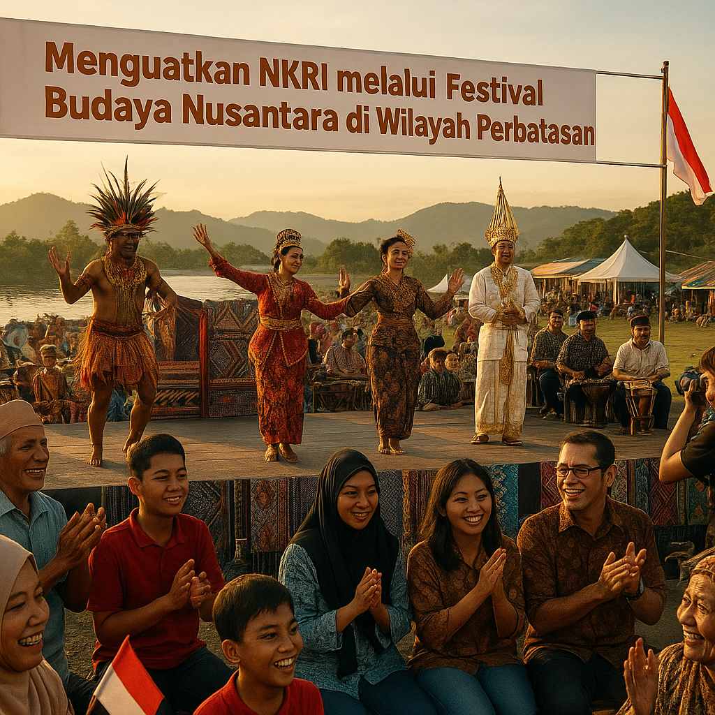 Menguatkan NKRI melalui Festival Budaya Nusantara di Wilayah Perbatasan
