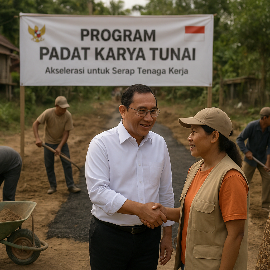 Menko Perekonomian: Program Padat Karya Tunai Dipercepat untuk Serap Tenaga Kerja di Daerah Rawan Konflik