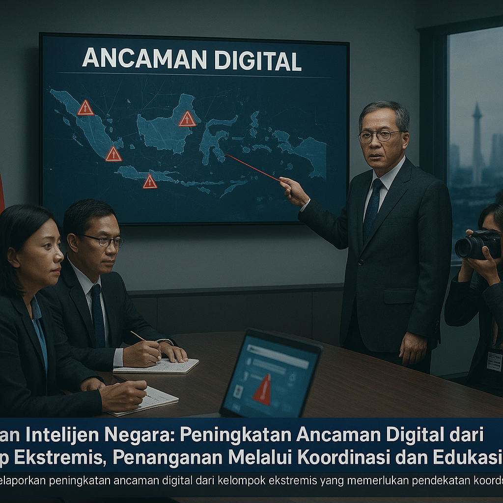 Badan Intelijen Negara: Peningkatan Ancaman Digital dari Grup Ekstremis, Penanganan Melalui Koordinasi dan Edukasi