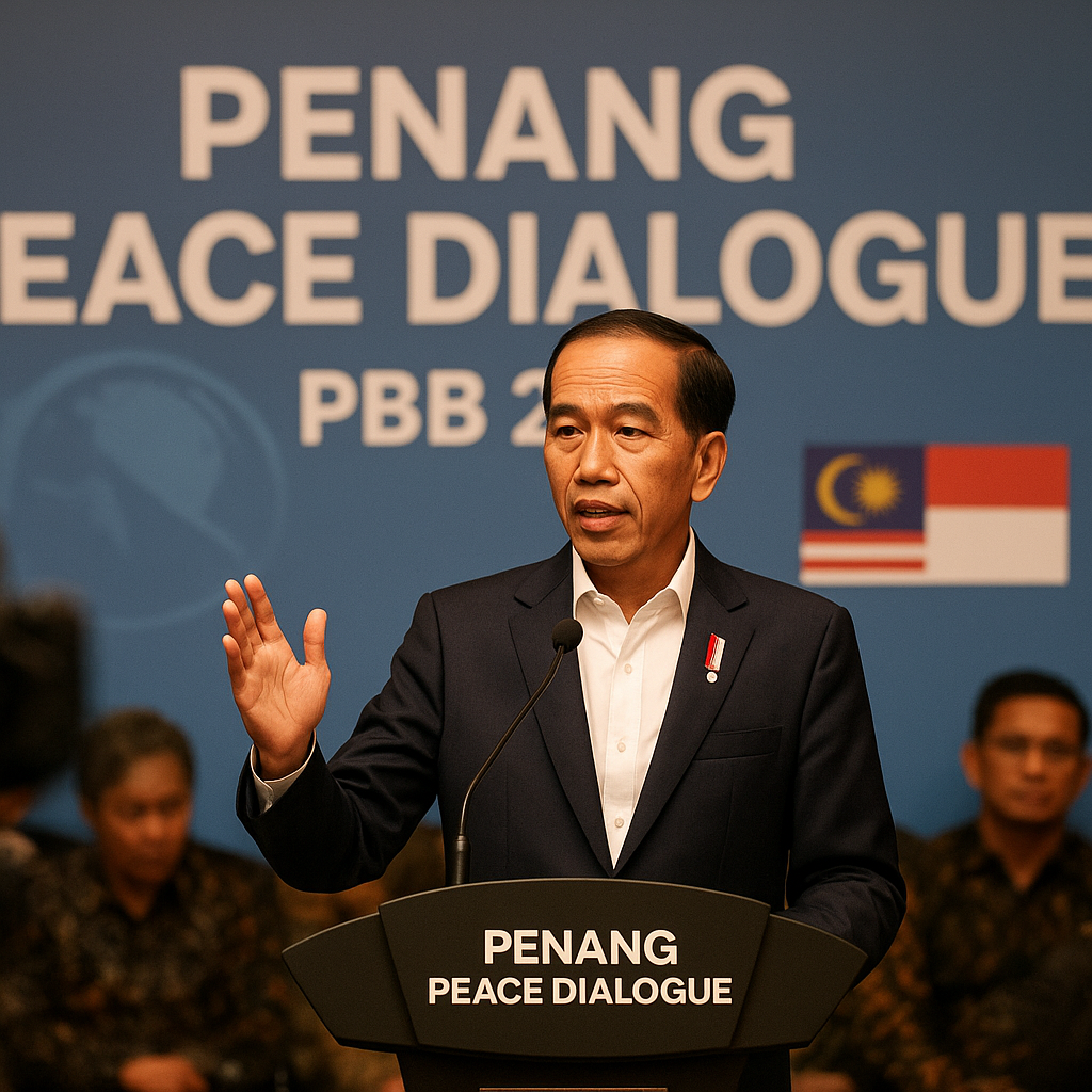 Penang Peace Dialogue, Jokowi: Kita harus bangun PBB 2.0 baru