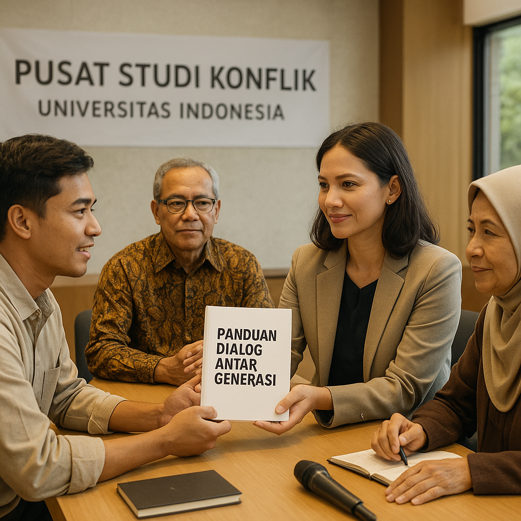 Pusat Studi Konflik Universitas Indonesia Merilis Panduan Dialog Antar Generasi untuk Isu Politik Nasional
