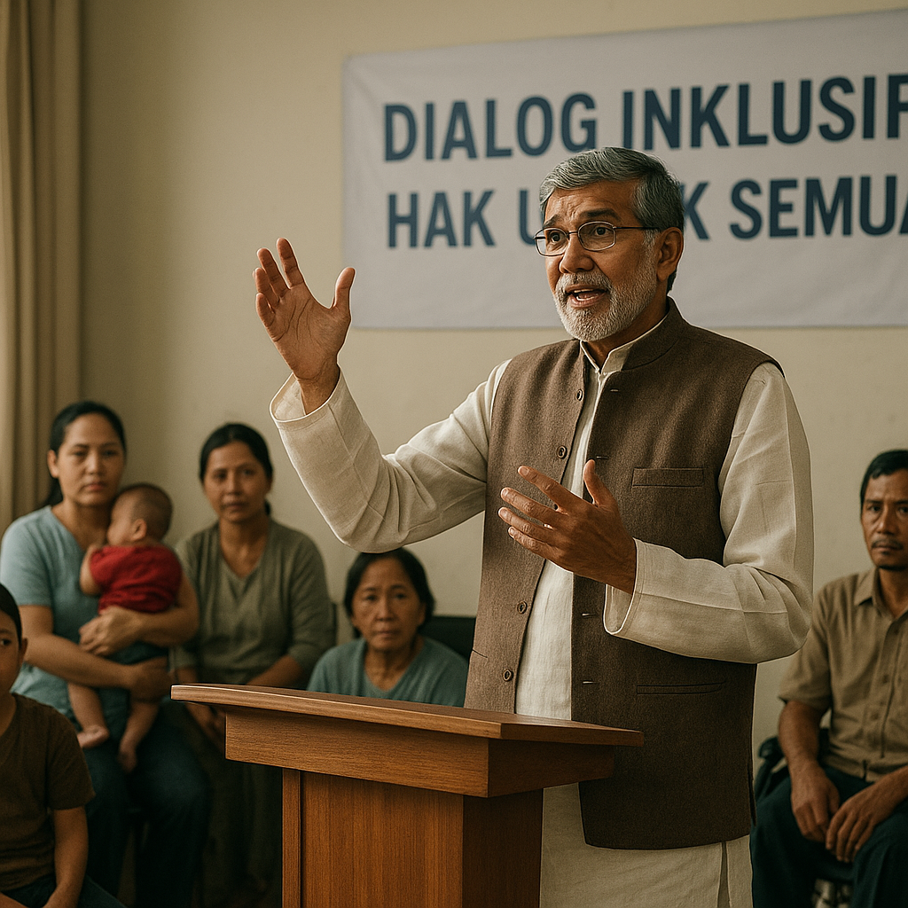 Nobel Perdamaian Ingatkan Demokrasi Hilang Makna Jika Rakyat Tak Miliki Daya Tuntut Hak