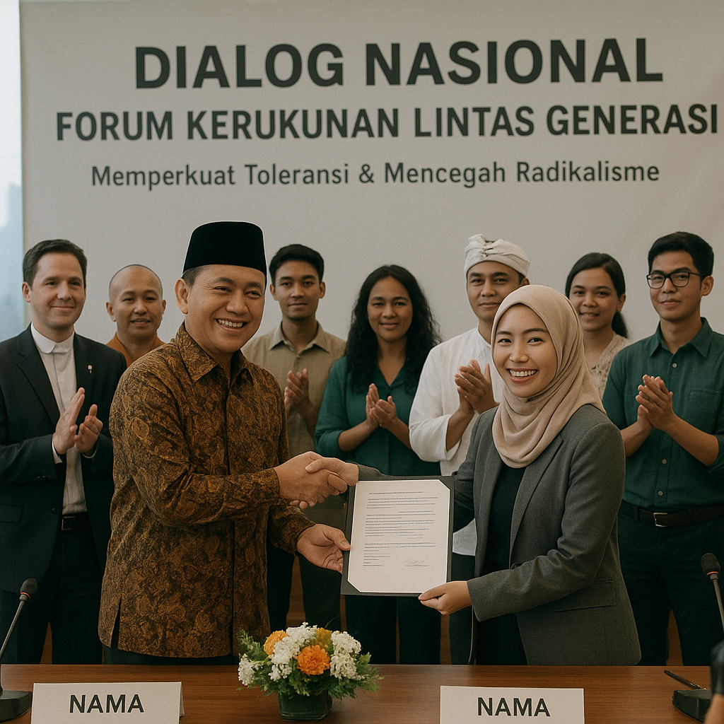 Dialog Nasional: Tokoh Agama dan Pemuda Sepakati Forum Kerukunan