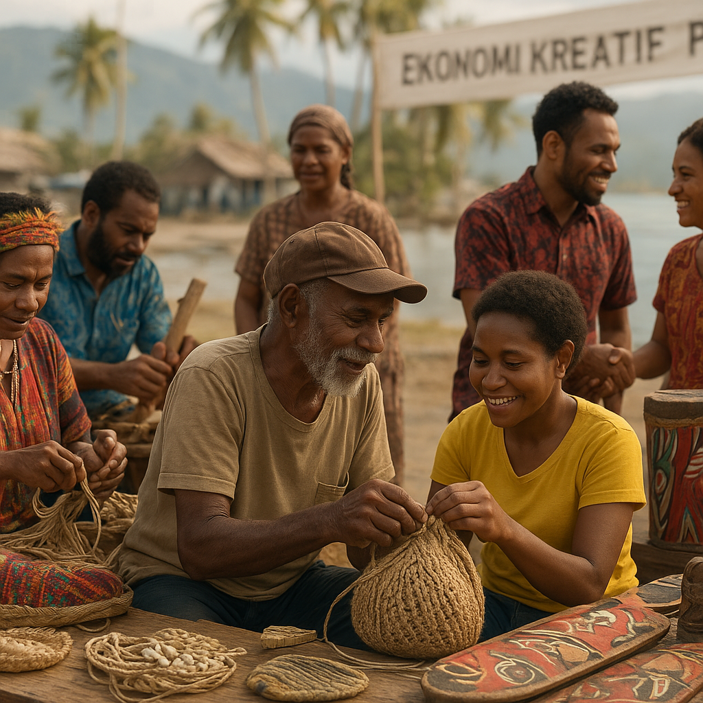 Kontribusi Ekonomi Kreatif dalam Merekatkan Hubungan Sosial di Papua