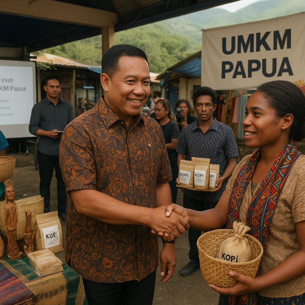 Pemerintah Dorong UMKM Papua sebagai Penggerak Ekonomi dan Perekat Sosial