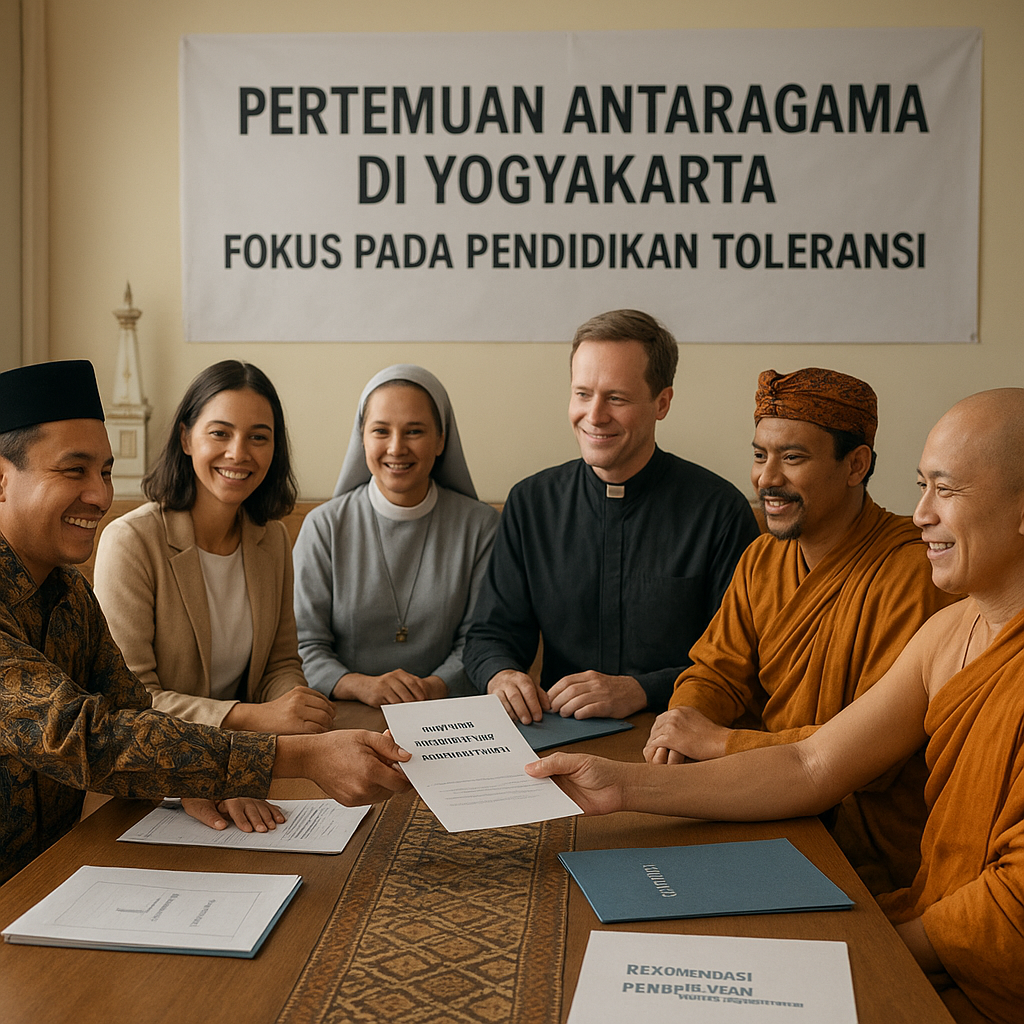 Pertemuan Antaragama di Yogyakarta Fokus pada Pendidikan Toleransi