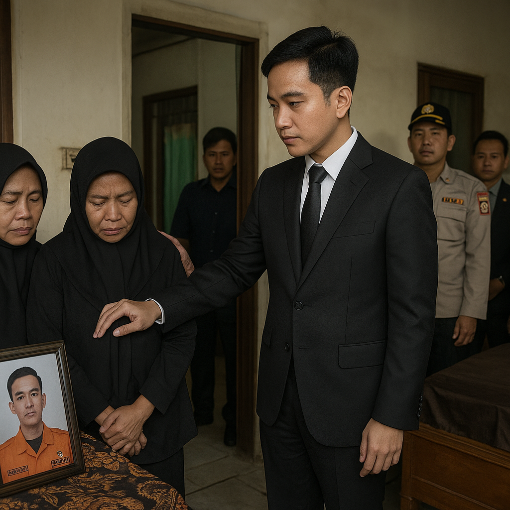 Pahlawan Karhutla Gugur! Wapres Gibran Datangi Rumah Duka Akhmad Rizani dan Minta Maaf