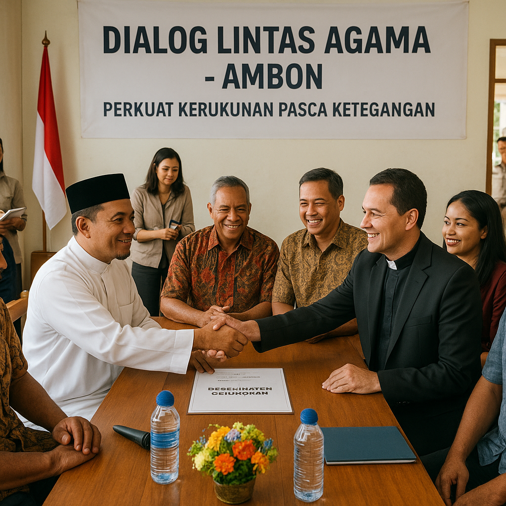 Dialog Lintas Agama di Ambon Perkuat Kerukunan Pasca Ketegangan