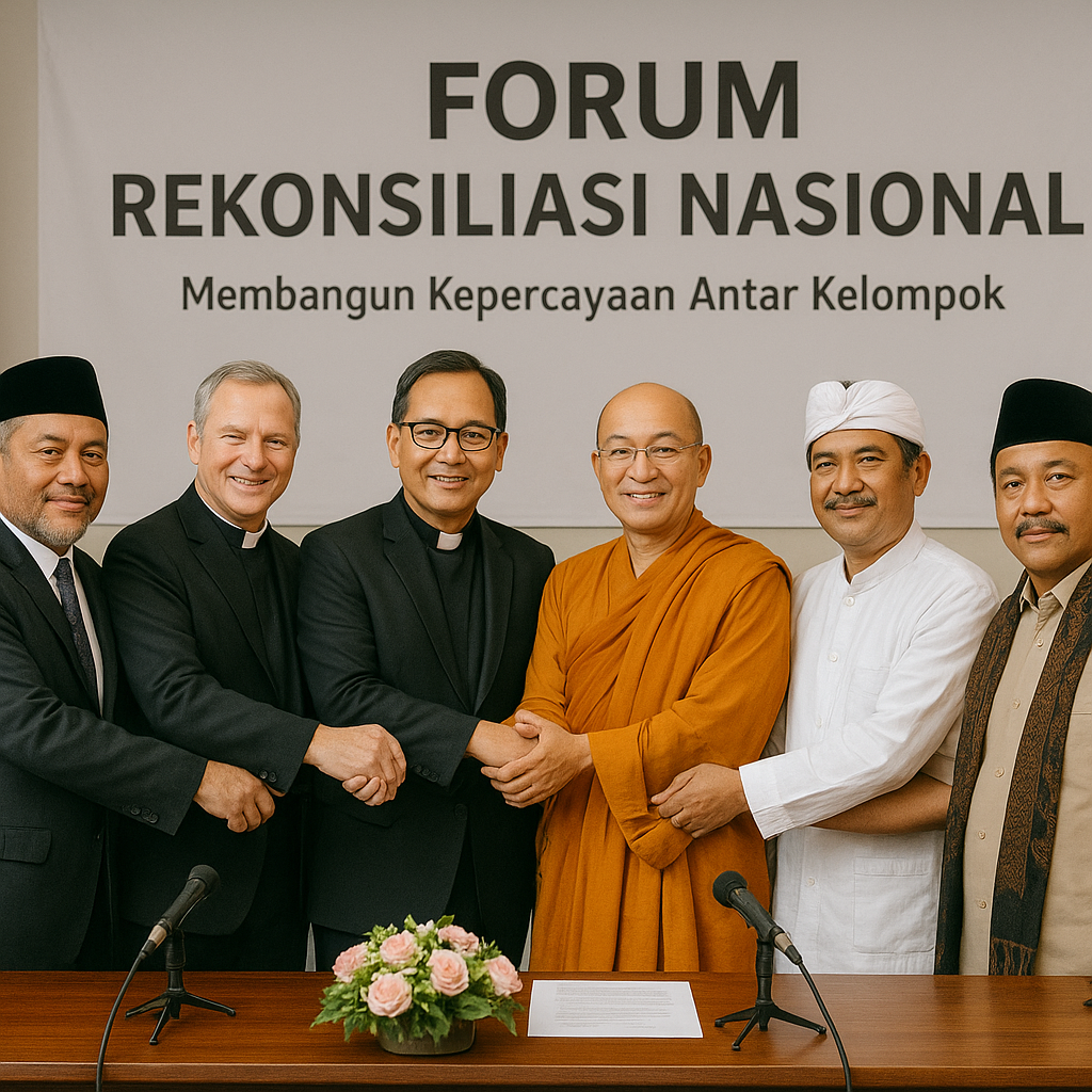 Tokoh Agama Pusat dan Daerah Sepakat Gelar Forum Rekonsiliasi Nasional