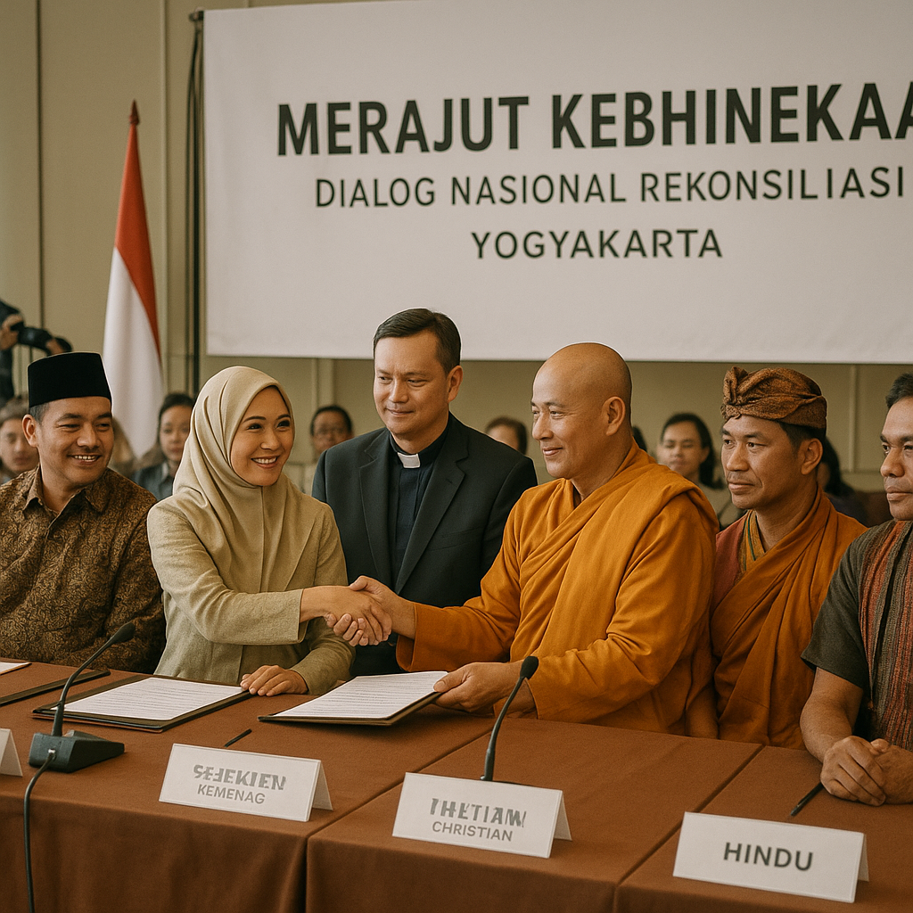 Dialog Nasional Rekonsiliasi Digelar, Hadirkan Tokoh Lintas Agama dan Etnis
