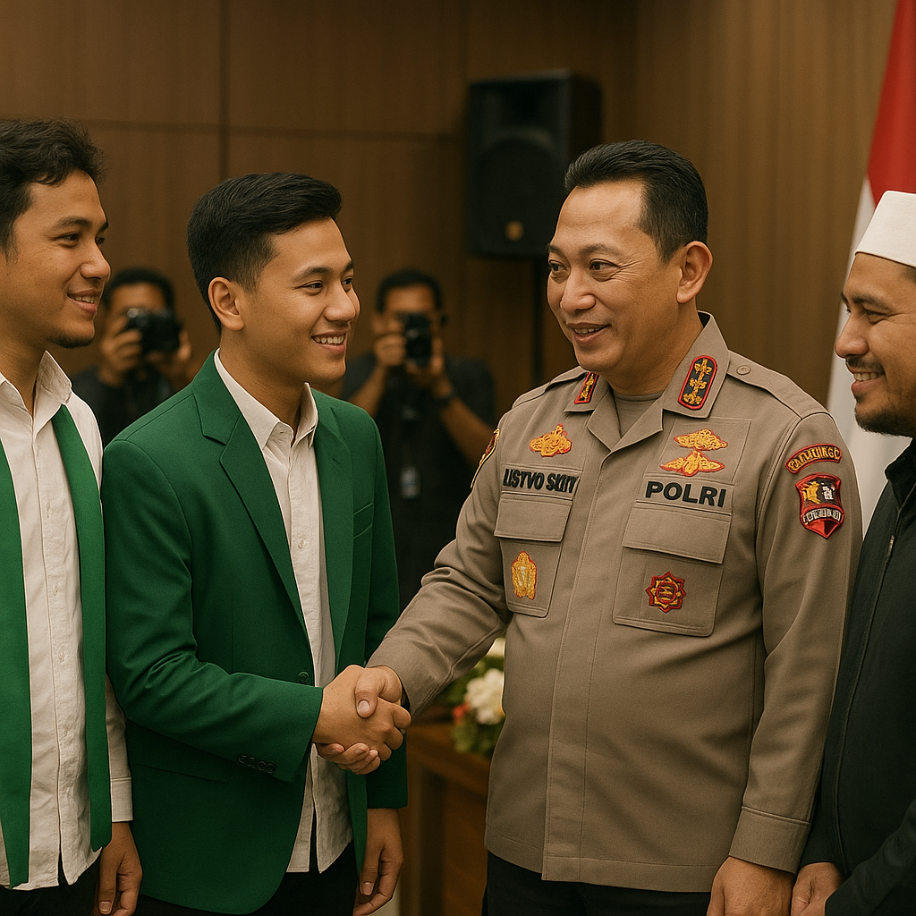 Kapolri Ajak Tokoh Pemuda Jawa Barat Redam Polarisasi Melalui Forum Silaturahmi