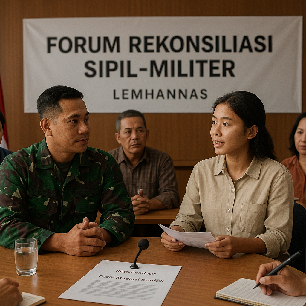 Opini: Merawat Demokrasi dengan Dialog – Belajar dari Forum Rekonsiliasi Sipil-Militer