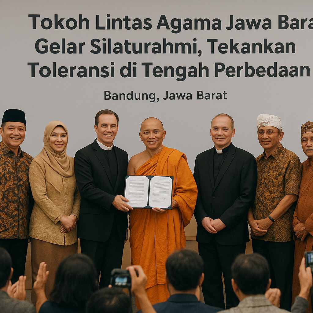 Tokoh Lintas Agama Jawa Barat Gelar Silaturahmi, Tekankan Toleransi di Tengam Perbedaan