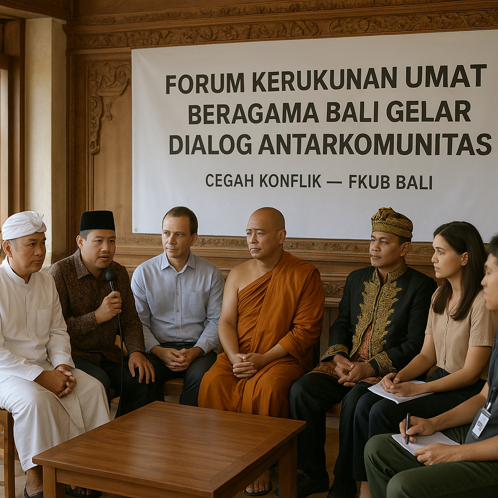 Forum Kerukunan Umat Beragama Bali Gelar Dialog Antarkomunitas Cegah Konflik