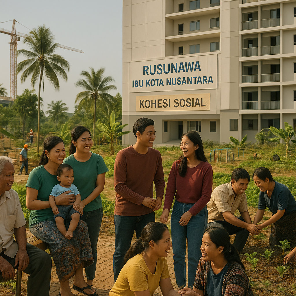 Pembangunan Rusunawa di Ibu Kota Baru Diharapkan Perkuat Kohesi Sosial Masyarakat Transmigran
