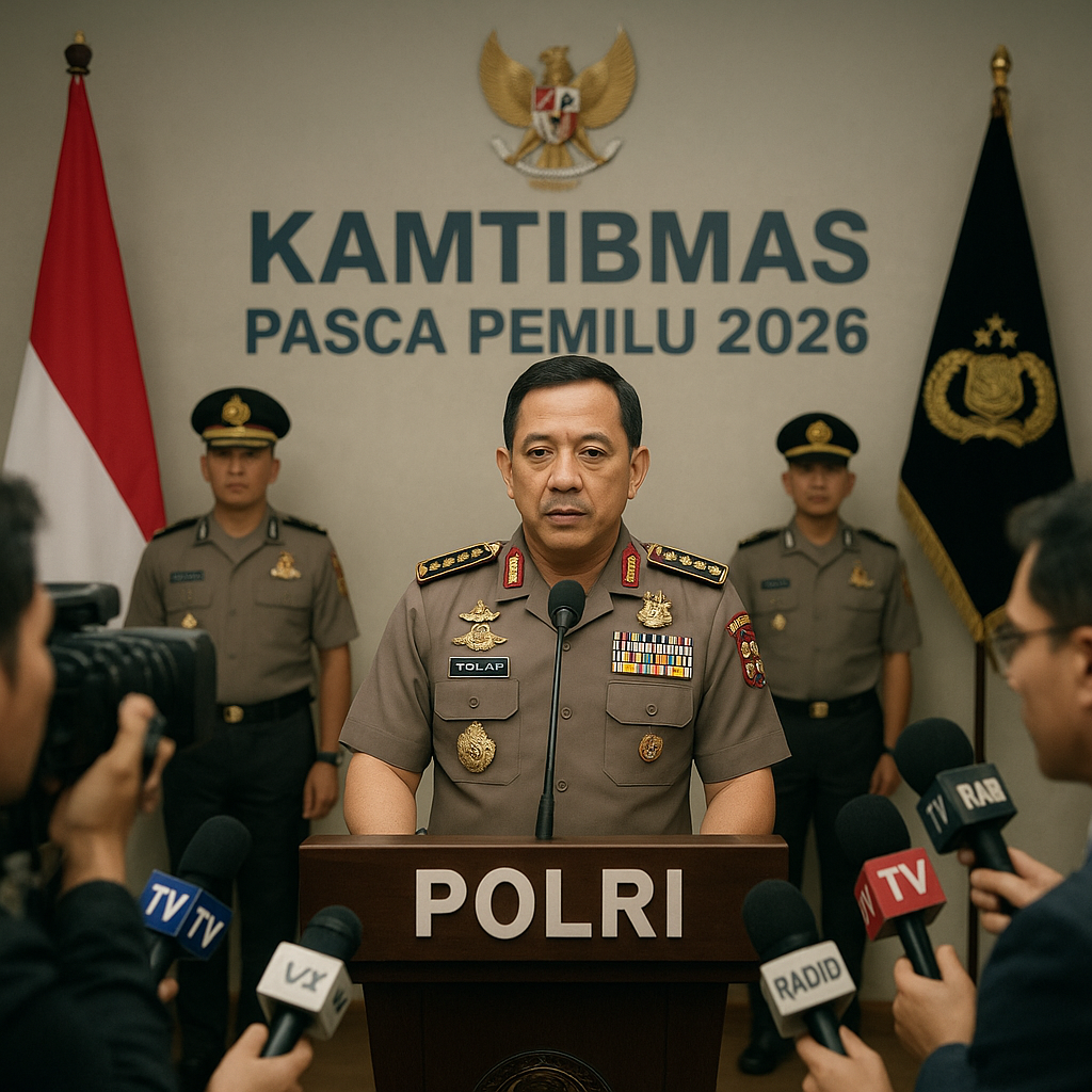 Kapolri: Situasi Kamtibmas Pasca Pemilu Terkendali, Masyarakat Diminta Jaga Persatuan