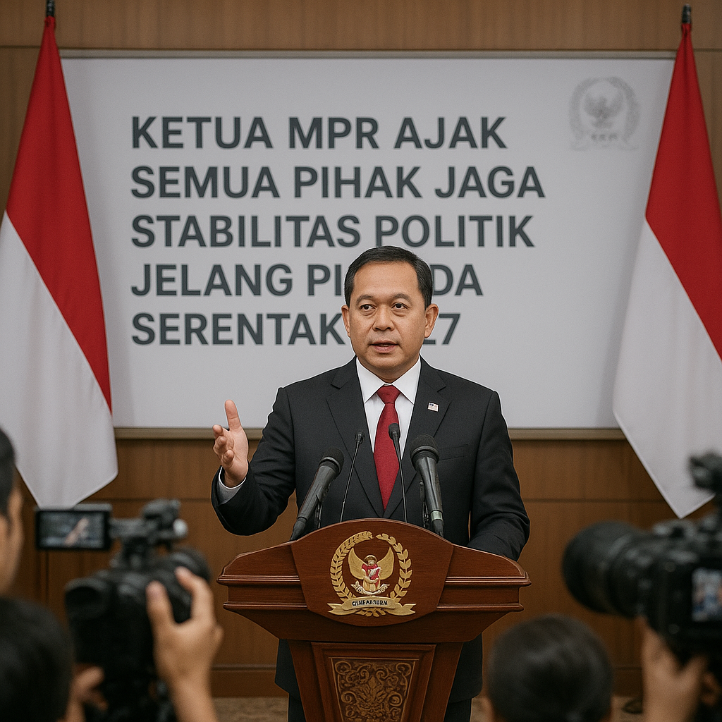 Ketua MPR Ajak Semua Pihak Jaga Stabilitas Politik Jelang Pilkada Serentak